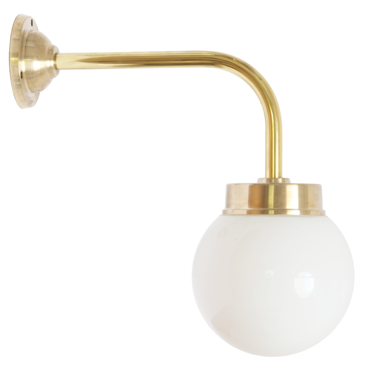 Globe Light in Brass 38-90 ORBR