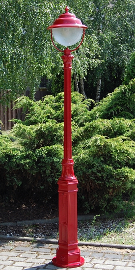 Mastleuchte mit Kupfer-Reflektorlampe S2T P1K.44 Mastleuchte mit Kupfer-Reflektorlampe S2T P1K.44