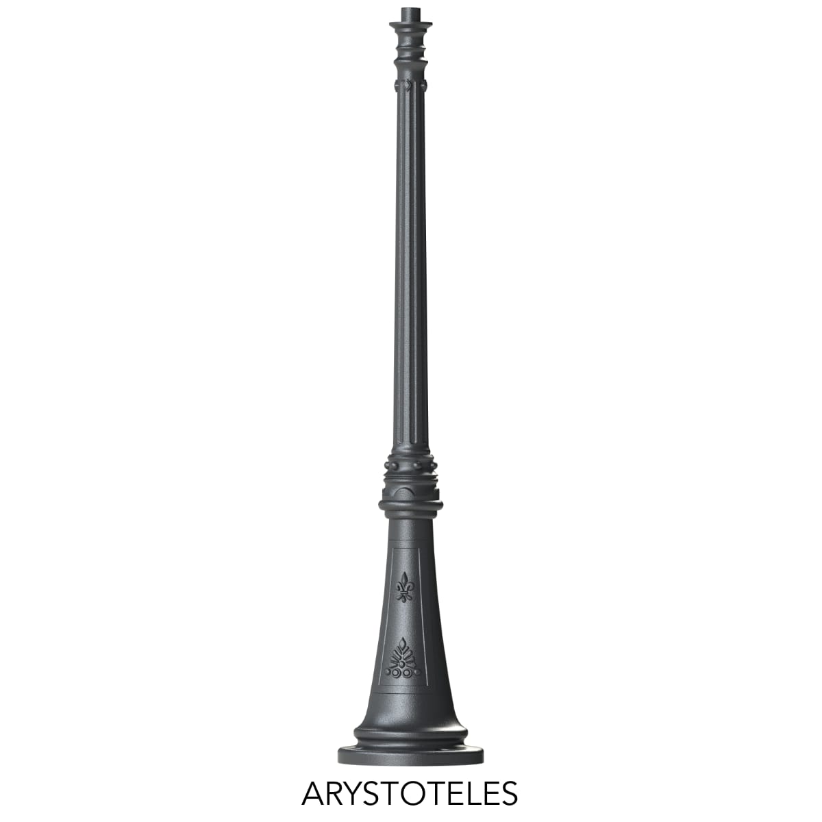 Mast mit kannelierter Säule ARYSTOTELES 174 cm