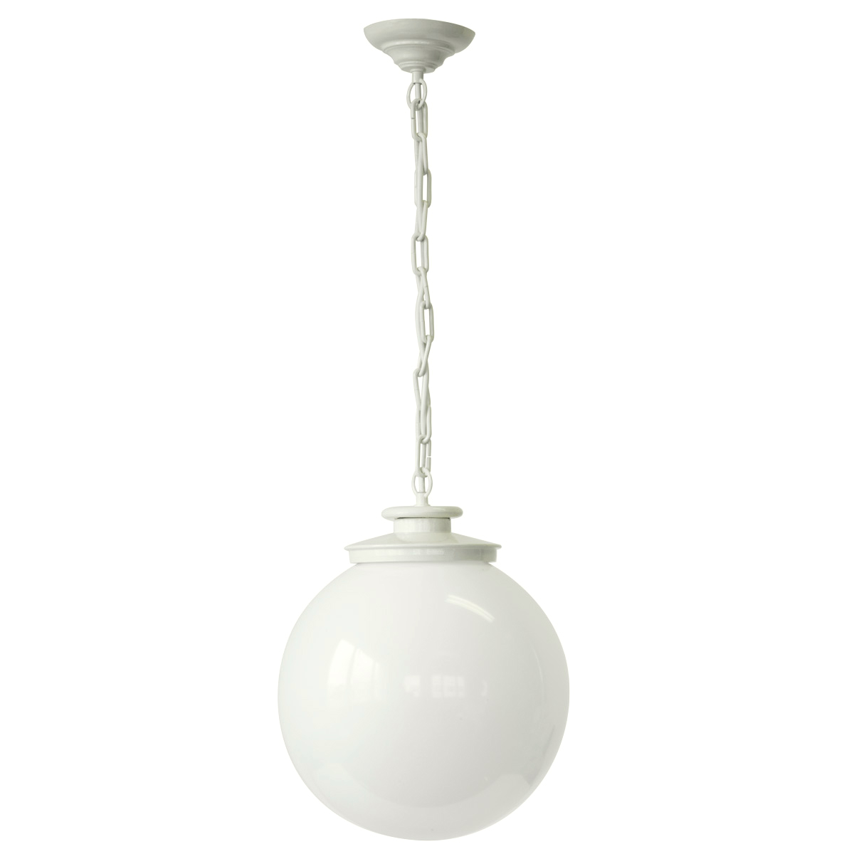 Pendelleuchte für außen mit Acrylglaskugel PL 01 Pendelleuchte für außen mit Acrylglaskugel PL 01