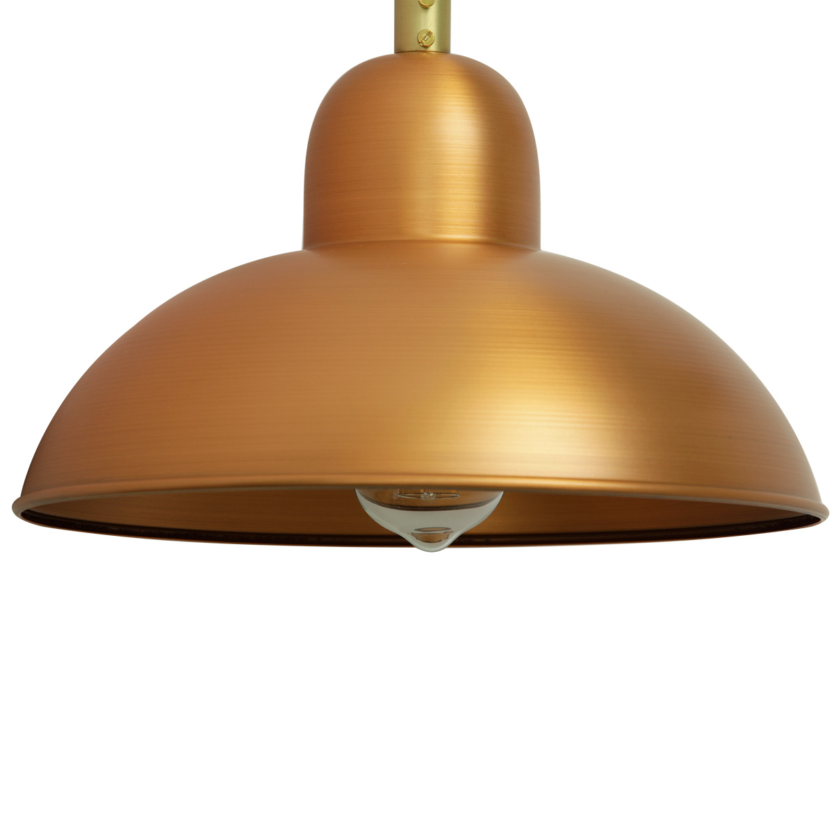 Bild 6: Schirm, abgebildet in Kupfer matt lackiert Bauhaus-Wandleuchte für außen Solingen RO 140 Kupfer Patina: Schirm, abgebildet in Kupfer matt lackiert