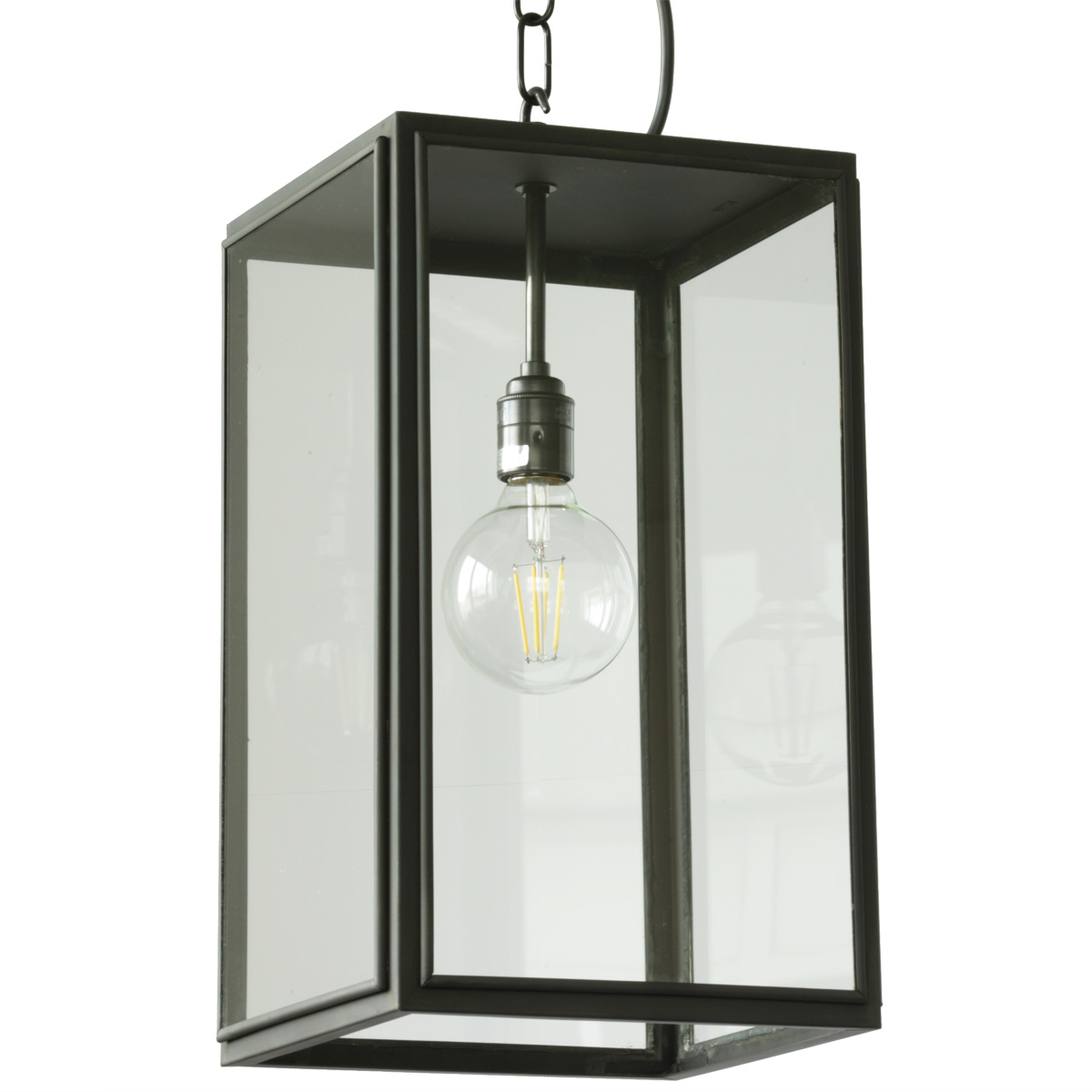 Large Square Pendant in Brass 7638 Large Square Pendant in Brass 7638