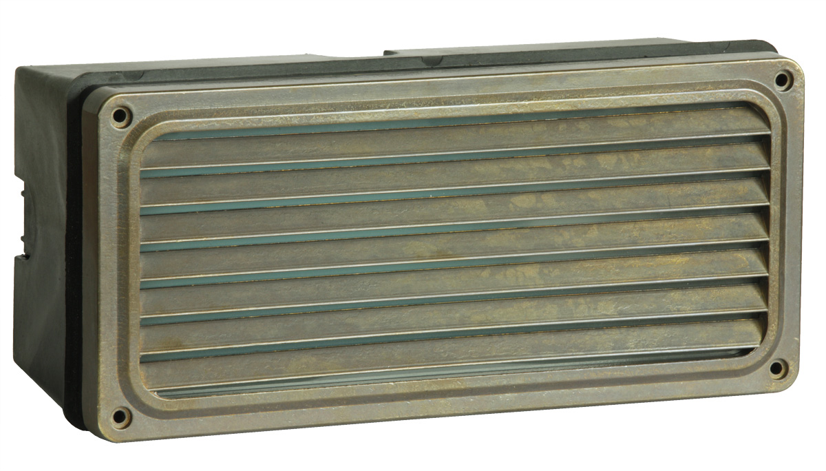 Bild 4: Einbaustrahler aus Messing mit IP 54, Antik patiniert, Messing Irischer Einbaustrahler aus Messing Achair mit IP 54: Einbaustrahler aus Messing mit IP 54, Antik patiniert, Messing