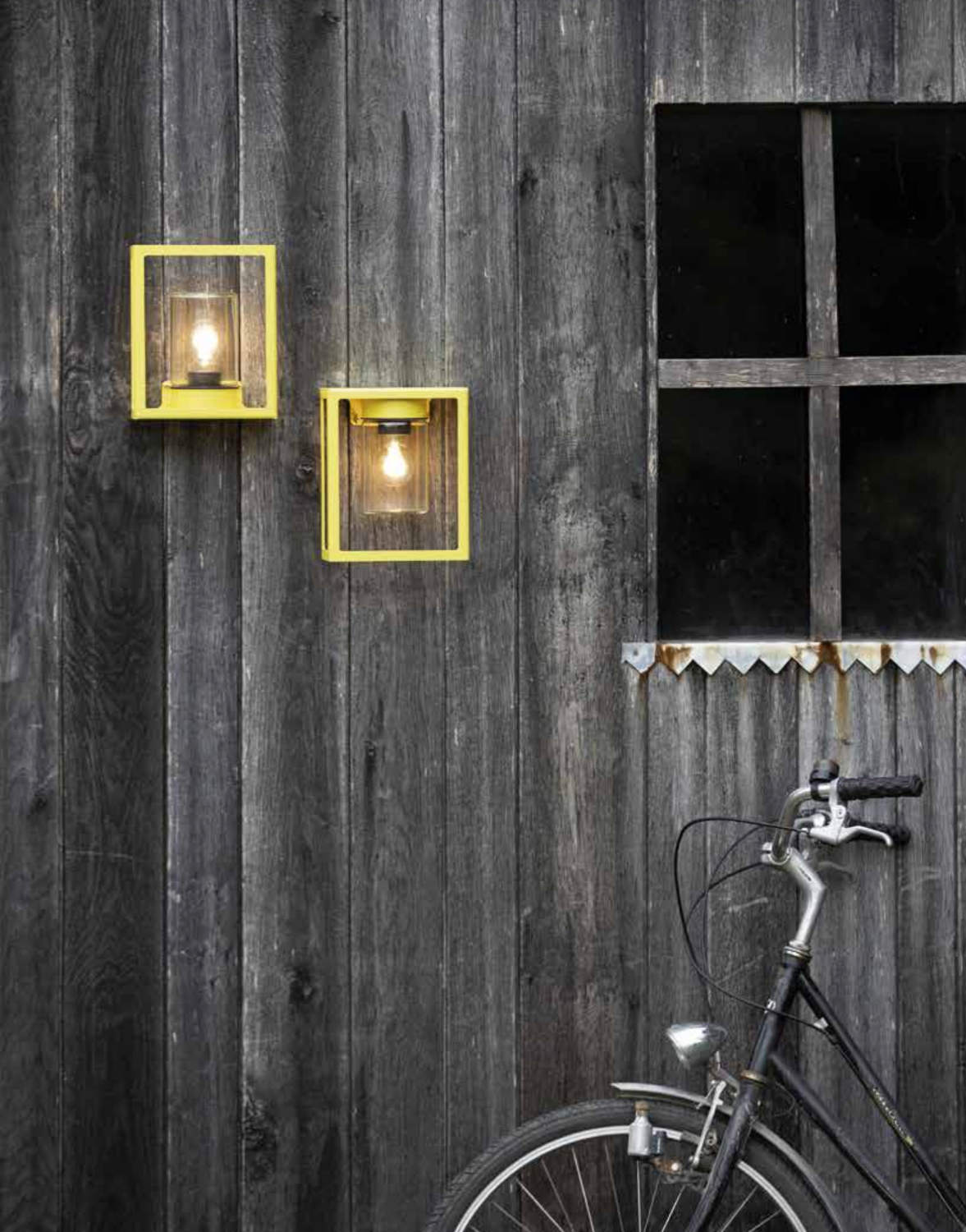 Flache Design-Außenlampe Hugy mit IP 65, Bild 12