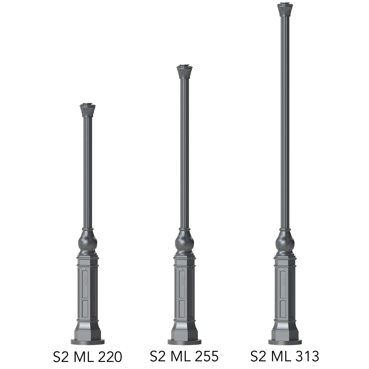 Historical Post Sokrates S2 ML 220 / 255 / 313 cm