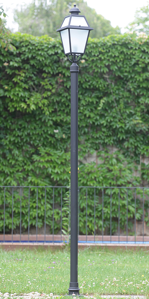 Single-flame floor lamp 57525.P6300