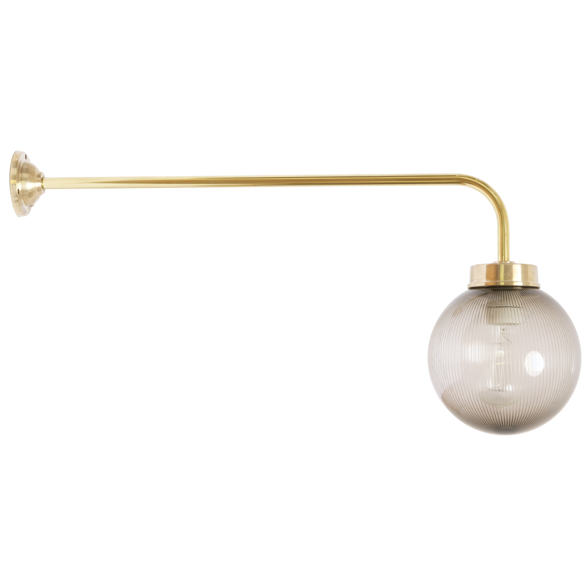 Lange Messing-Außenlampe 38-90 ORBR L/XL/200