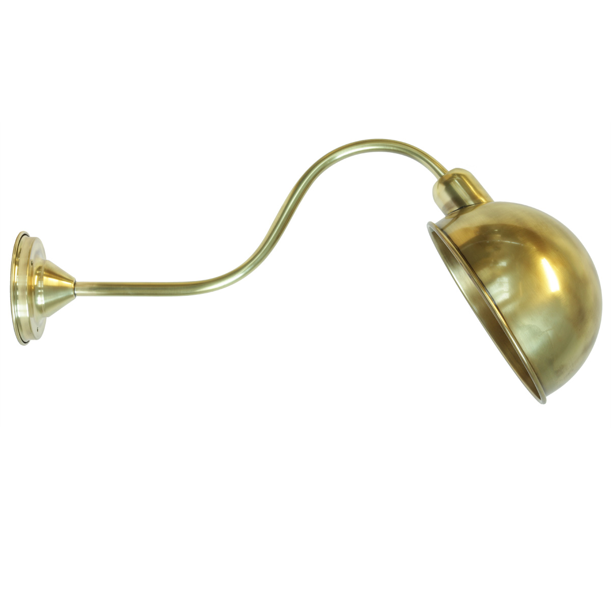 Brass Sconce for Sign Illumination Pub