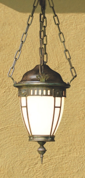 German Art Nouveau Pendant Light HL 2530