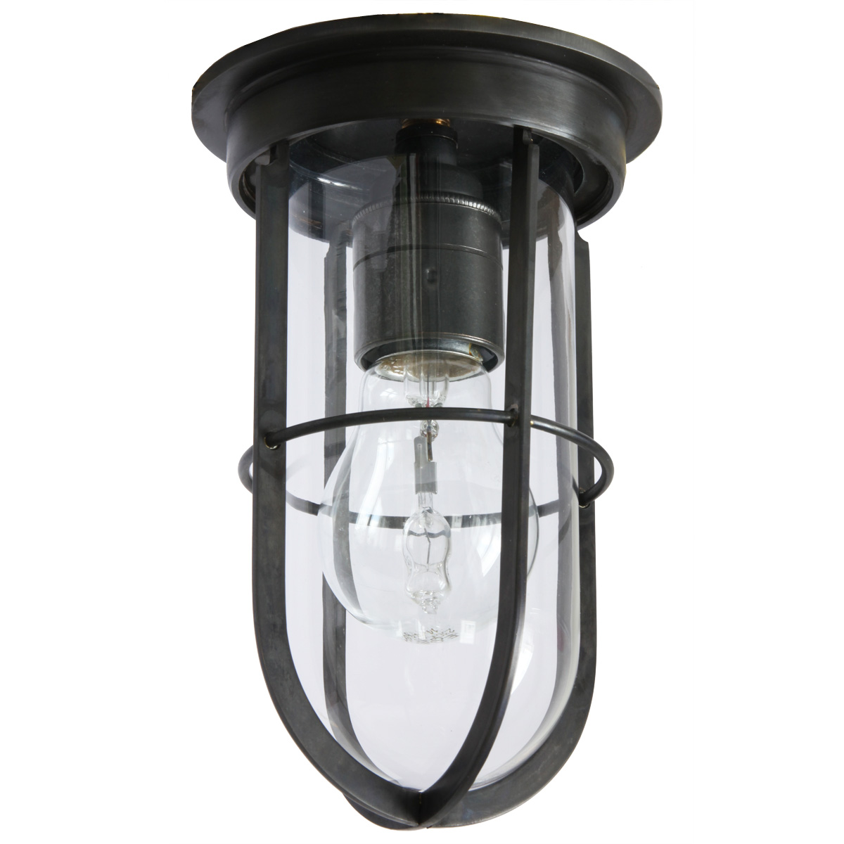 English Ship's Companionway Light in Brass 7203/E27 English Ship's Companionway Light in Brass 7203/E27
