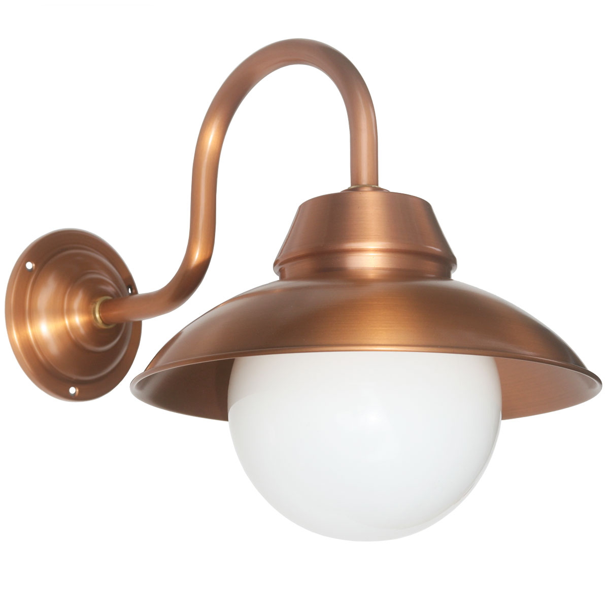 Historical Outdoor Copper Wall Light Mainz