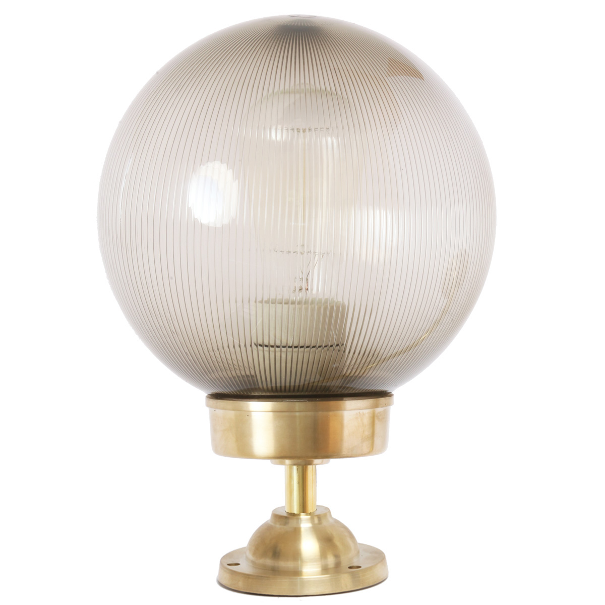 Brass Pedestal Globe Light 38-PL 200
