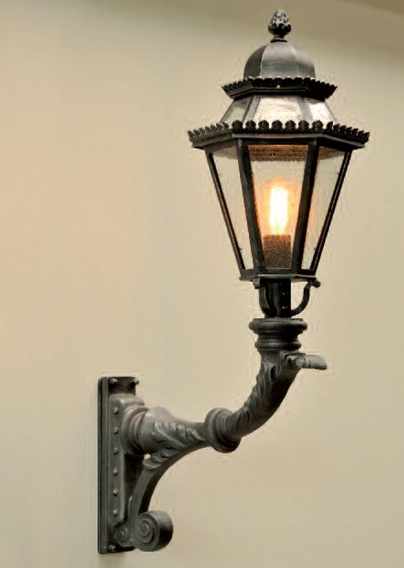 Historic Wrought Iron Wall Lamp WL 3570