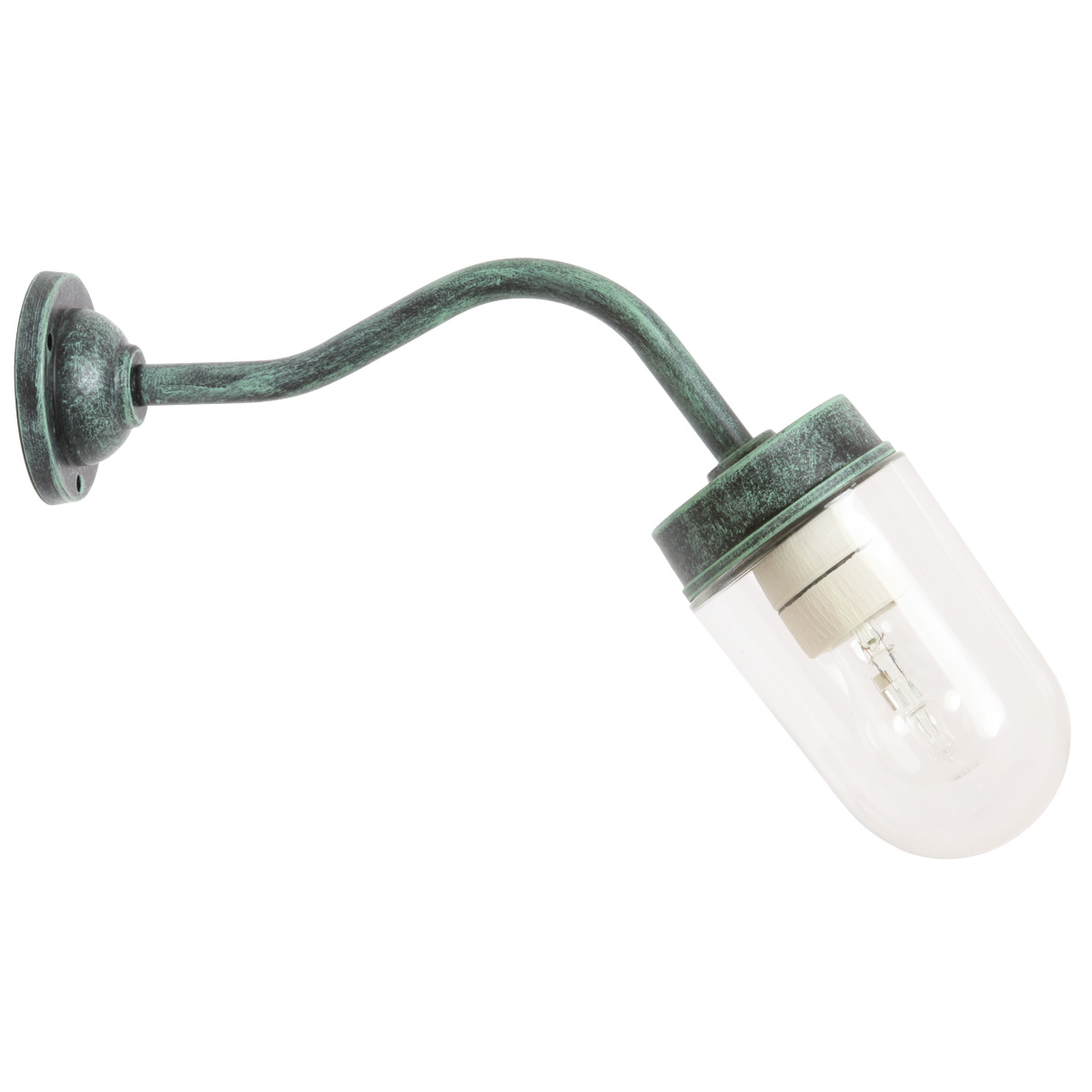 Scheunenlampe mit Aluminium-Wandarm 38-45 OR-Z Scheunenlampe mit Aluminium-Wandarm 38-45 OR-Z