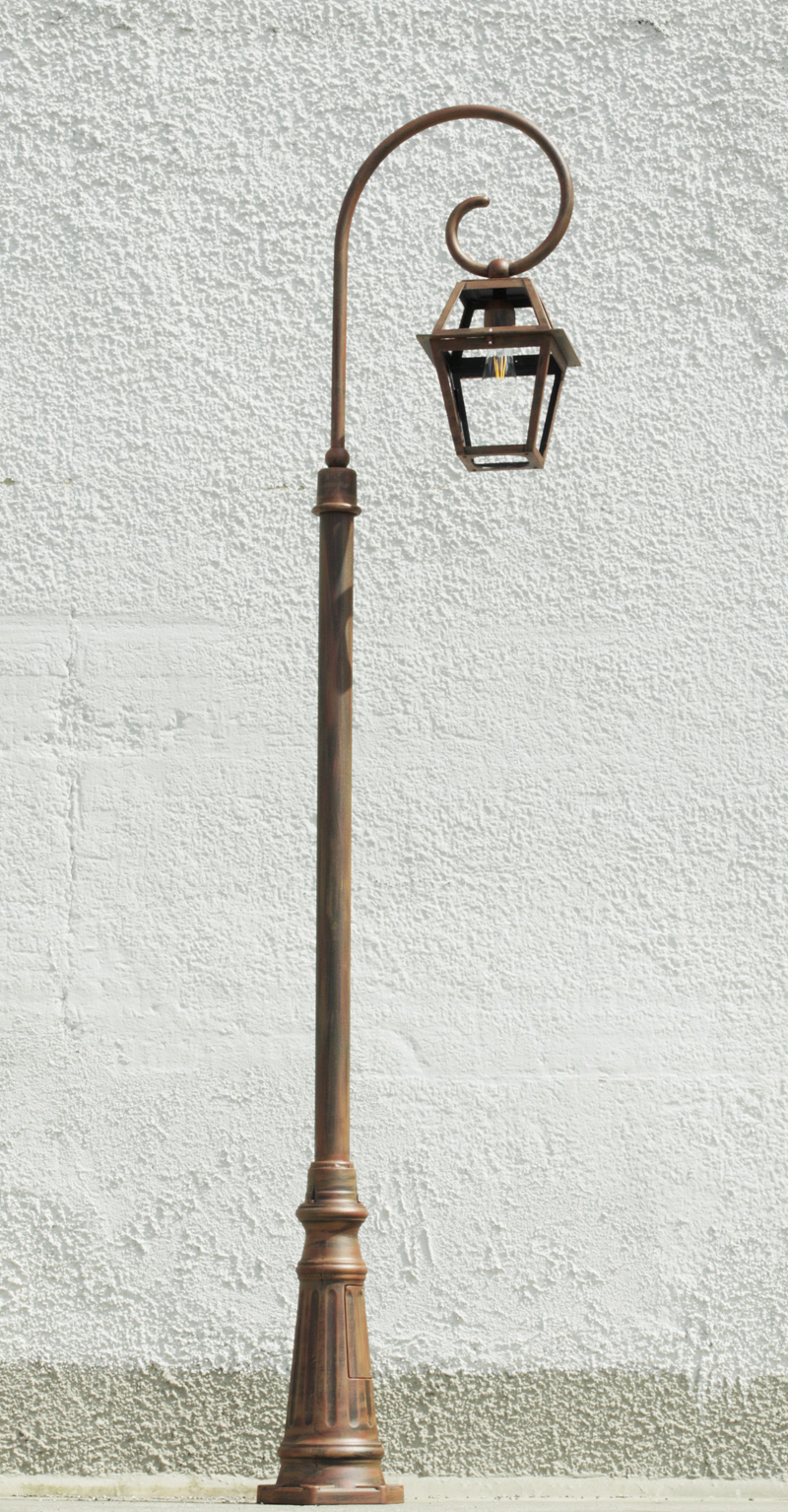 Italian Garden Lantern with Crosier