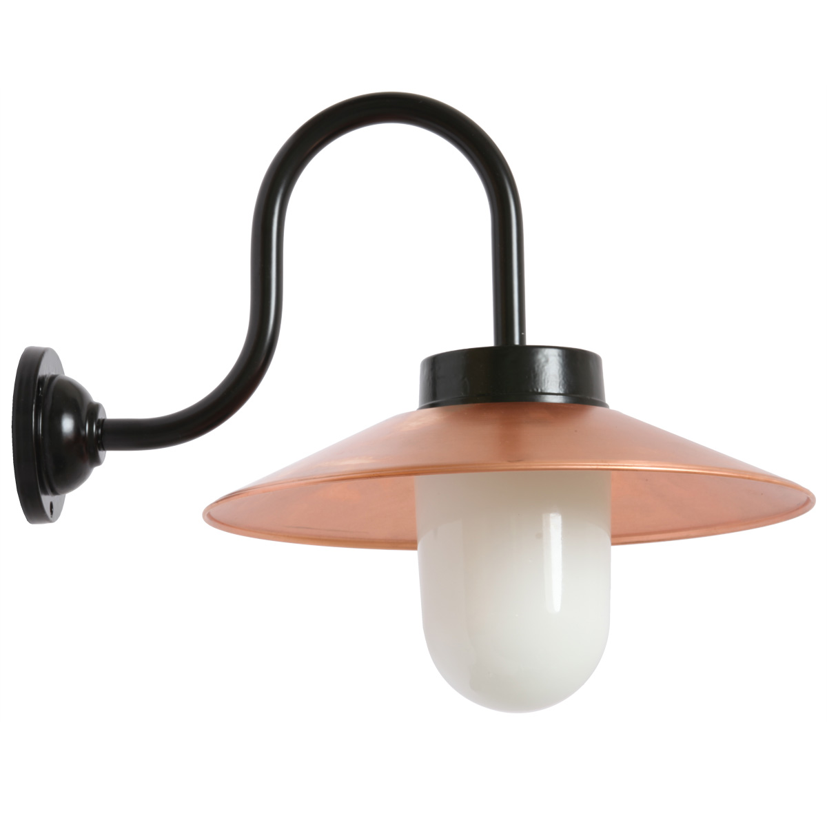 Classical Barn Lamp With Copper Shade 38 S BCU
