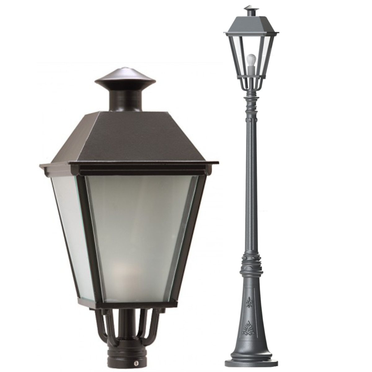 Four Sided Post Light Arystoteles.52TL