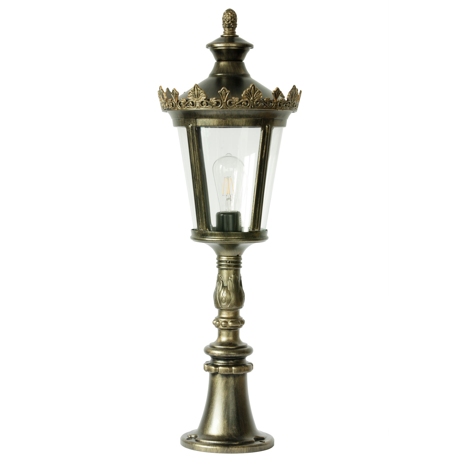 Empire Style Pedestal Light Louvre