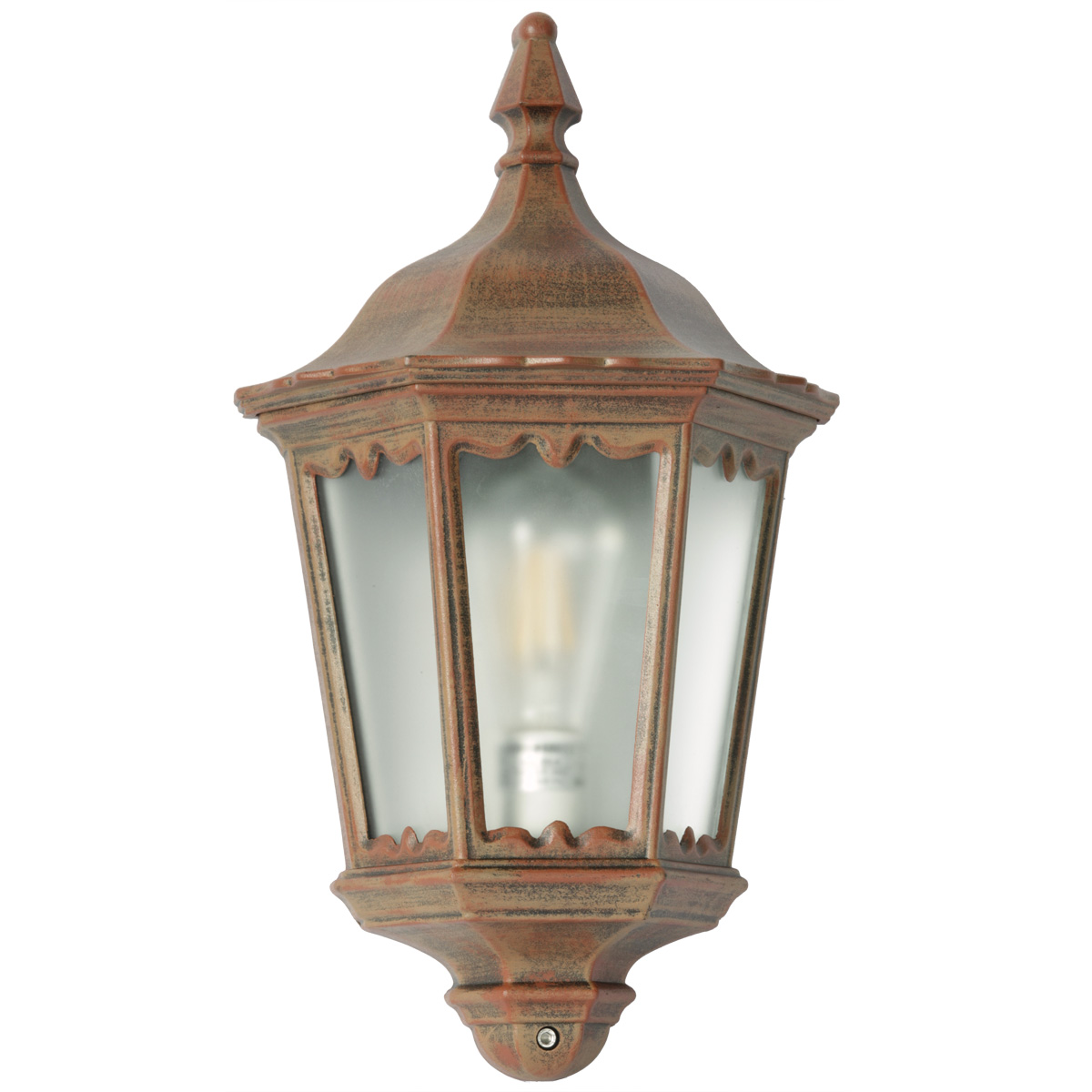 Flat Decorative Wall Light for Outdoors in  Wilhelminian Style