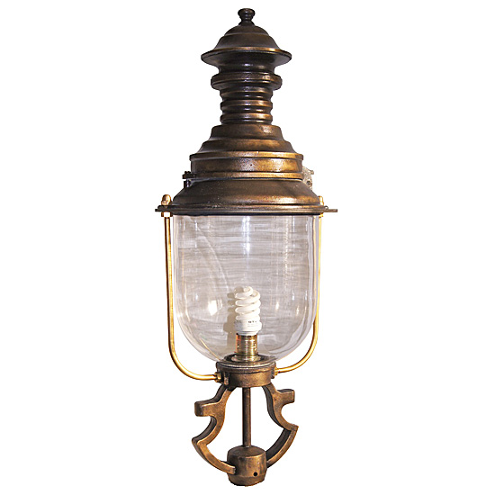 Hamburg Style Brass Lantern