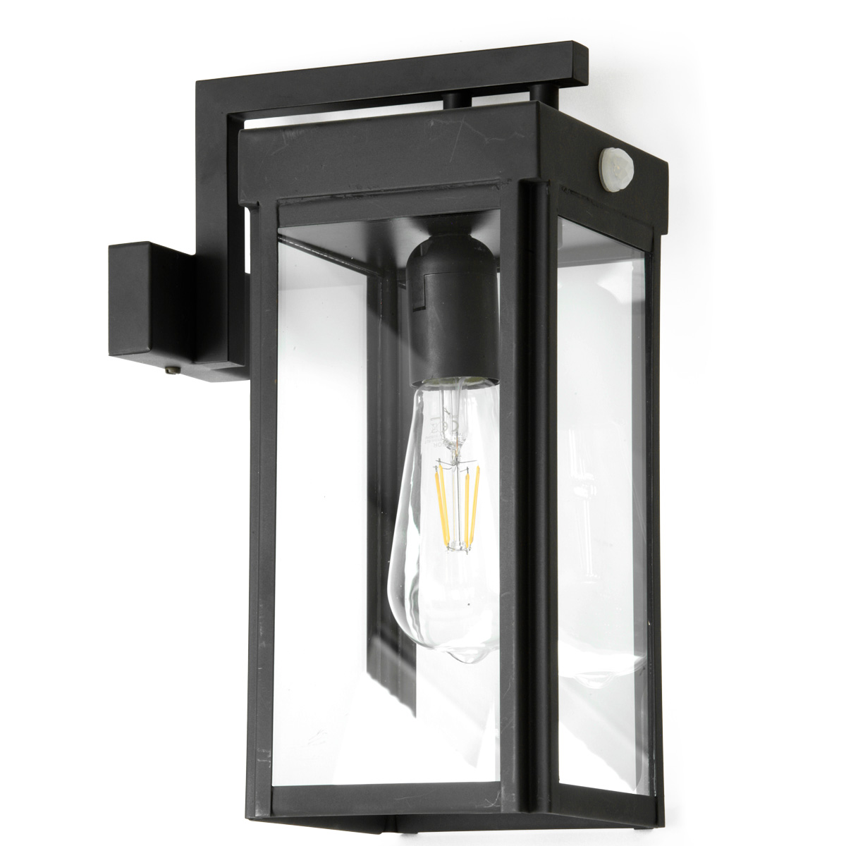 Brass Outdoor Sconce with Motion Sensor Loft 9050