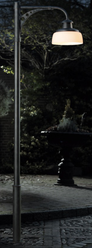 Lamp Post with Ring Glass AL 6831 Lamp Post with Ring Glass AL 6831