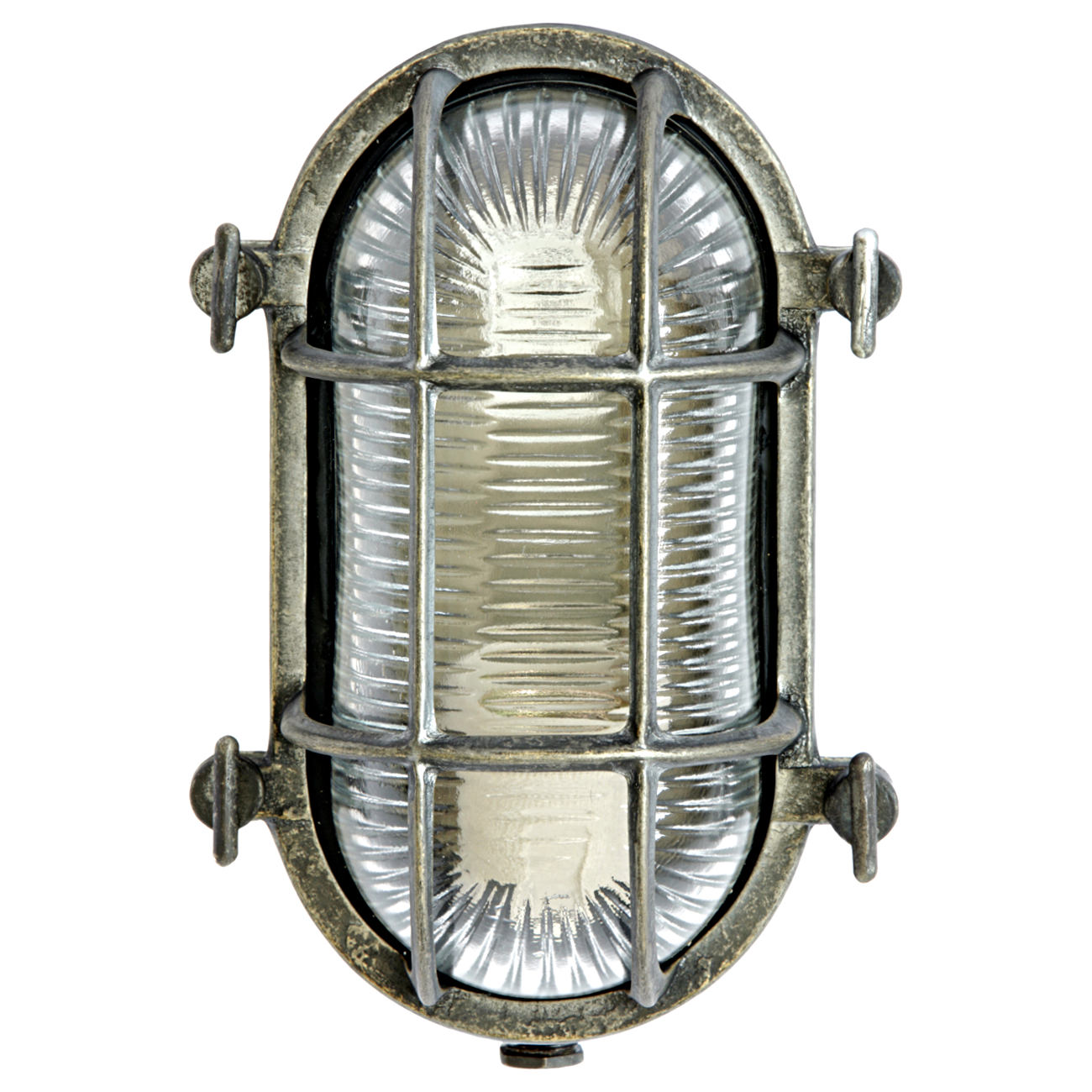 Fig. 3: Oberfläche Alt-Zinn Industrial outdoor wall light with butterfly nuts: Oberfläche Alt-Zinn