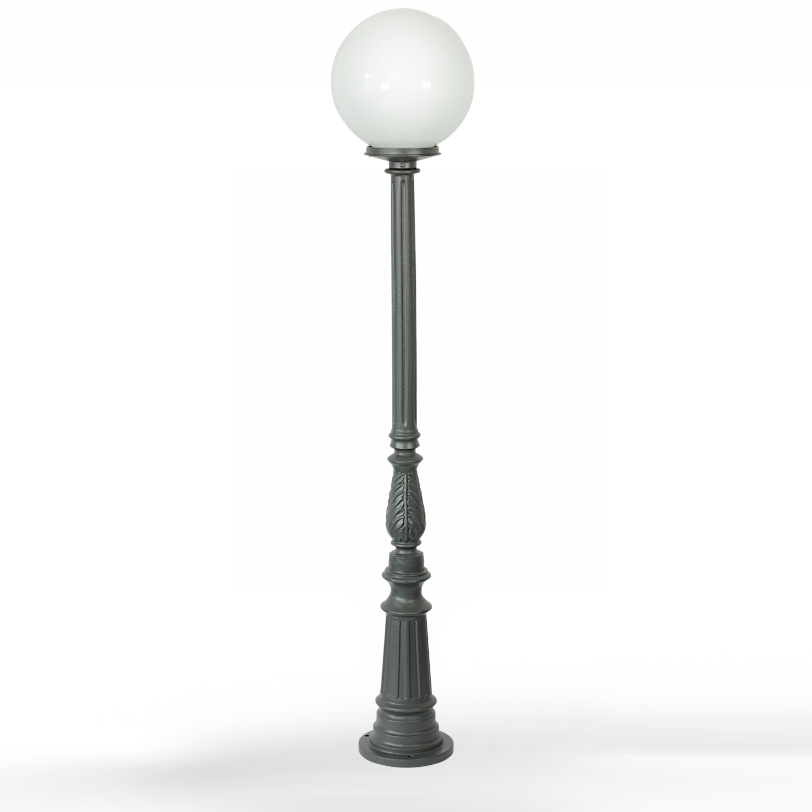 Gartenleuchte mit Ziermast Rodos CP 02, 159 cm