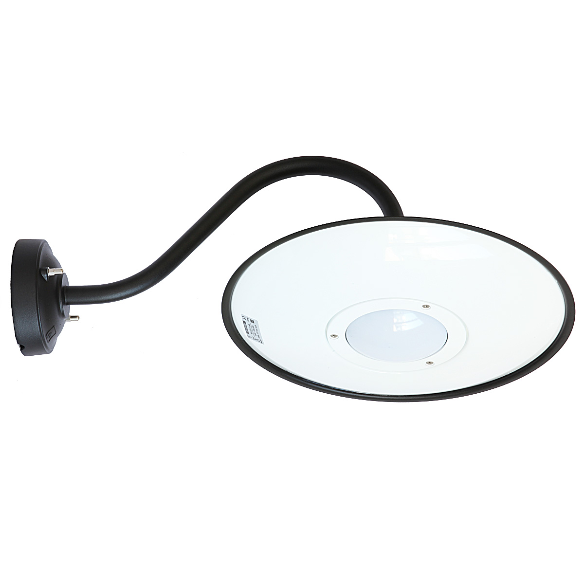 LED Wall Light for Outdoor Use with IP65 Protection, Fig. 3 LED Wall Light for Outdoor Use with IP65 Protection, Fig. 3