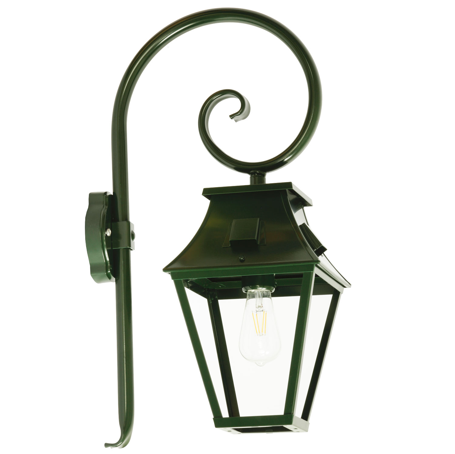 Classic Outdoor Wall Light Vieille France with Crozier