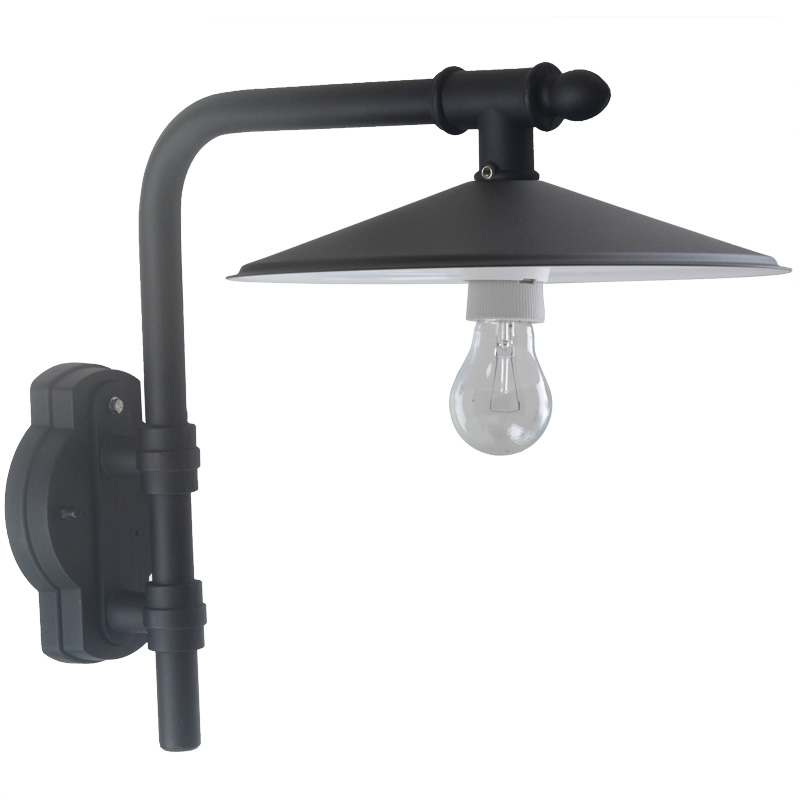 Bild 1: Außenlampe in schwarz und anderen Farben: Klassische Außenlampe aus der Toskana Klassische Außenlampe aus der Toskana: Außenlampe in schwarz und anderen Farben: Klassische Außenlampe aus der Toskana