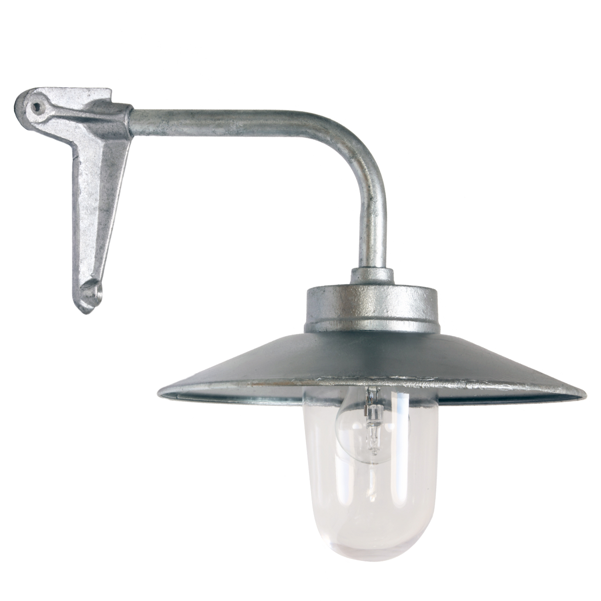 Ecklampe aus Gusseisen oder Bronze 7680/GA/CL/CR