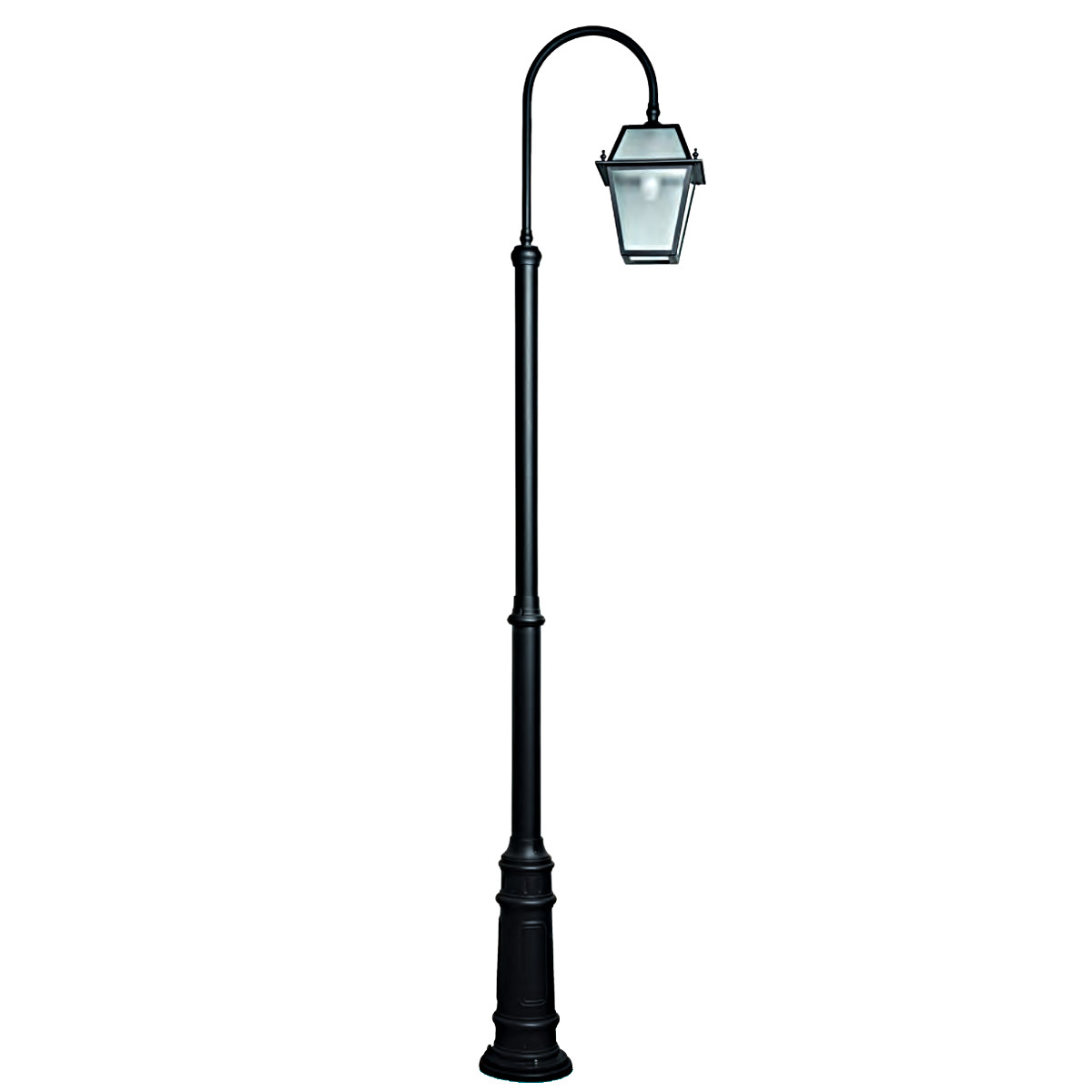 Lamp Post with Curved Arm Lamp Post with Curved Arm