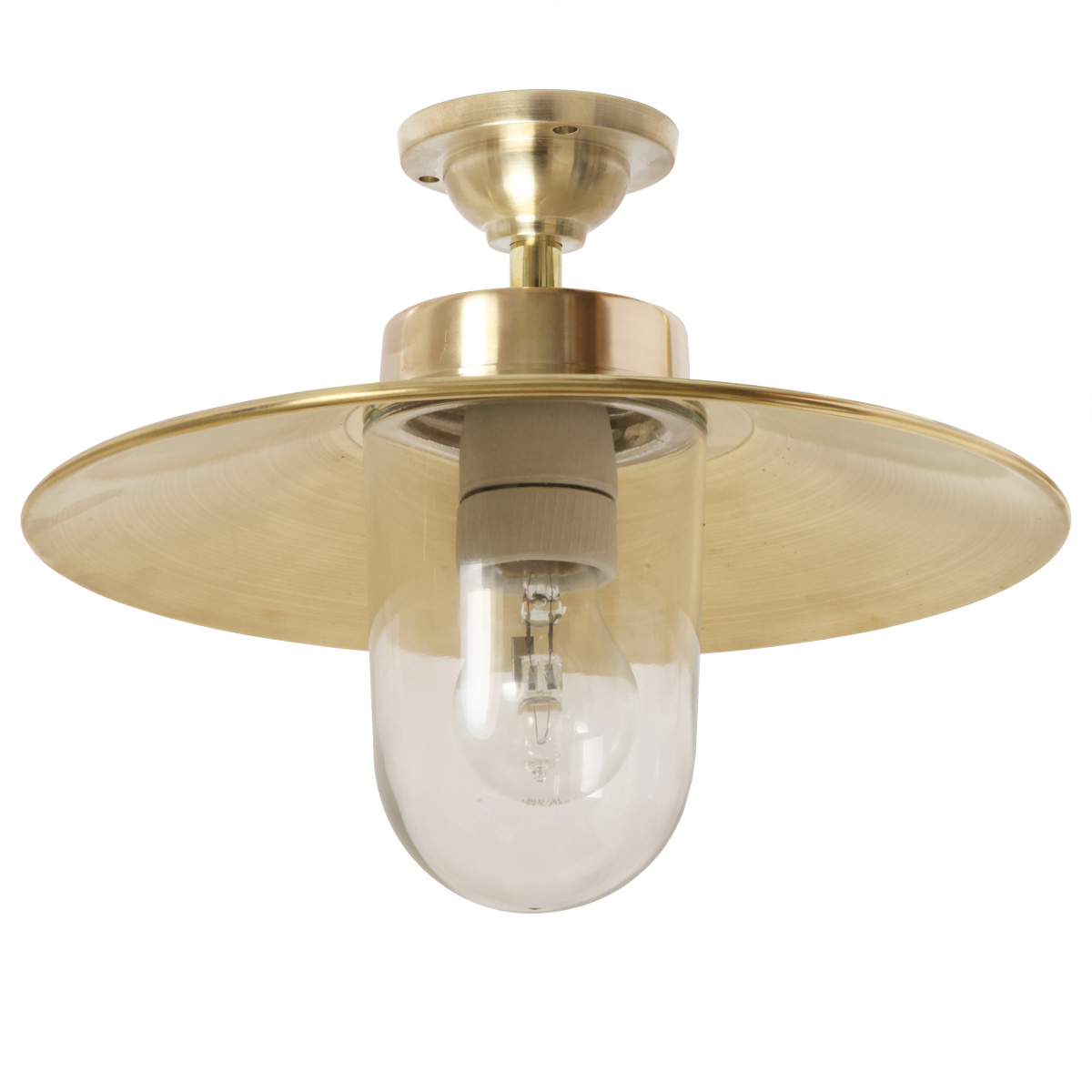 Traditionelle Messing-Deckenleuchte 38-CL BR Traditionelle Messing-Deckenleuchte 38-CL BR