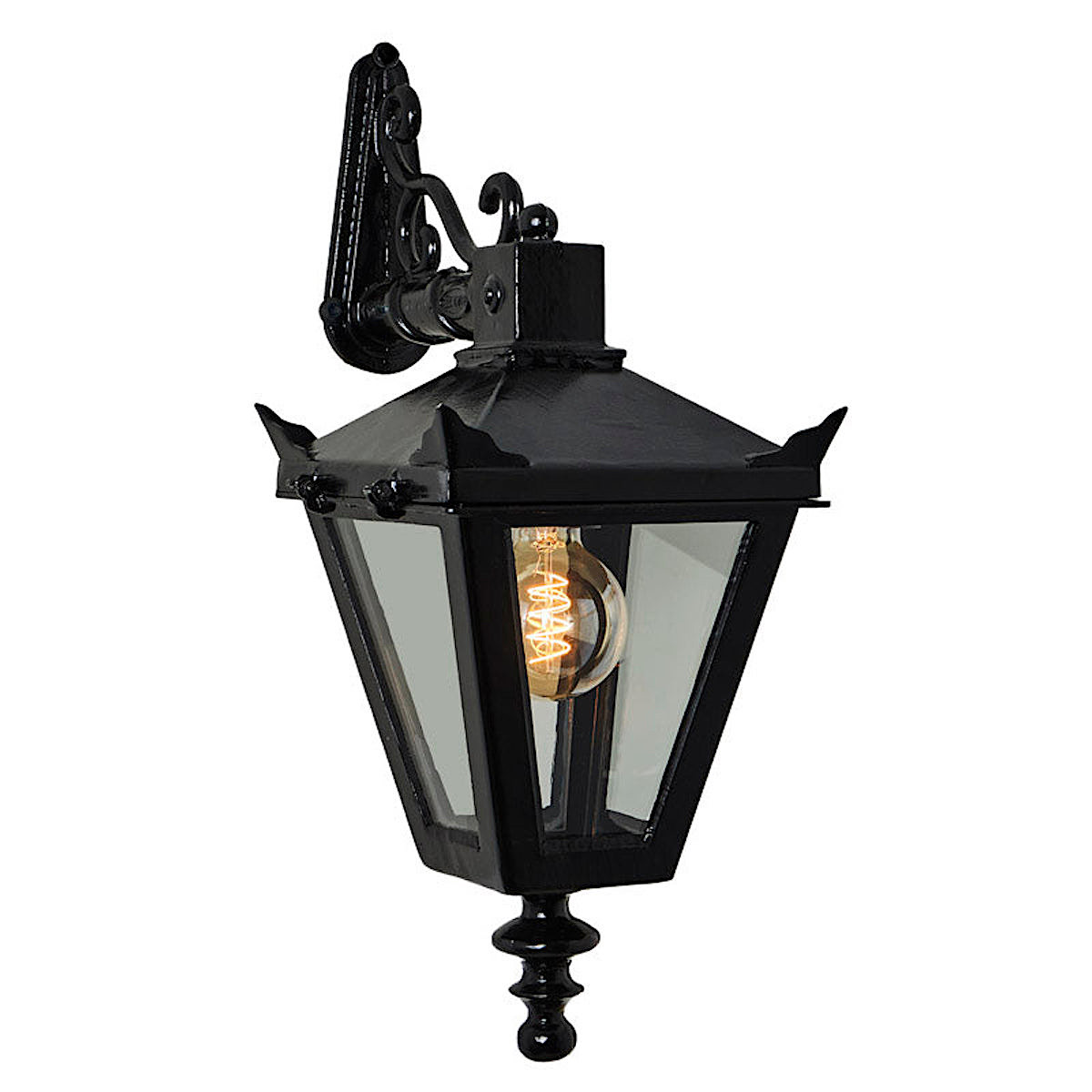Fig. 3: Klassische, nach unten gerichtete viktorianische Wandleuchte Classic, Downwards Directed Victorian Wall Light: Klassische, nach unten gerichtete viktorianische Wandleuchte