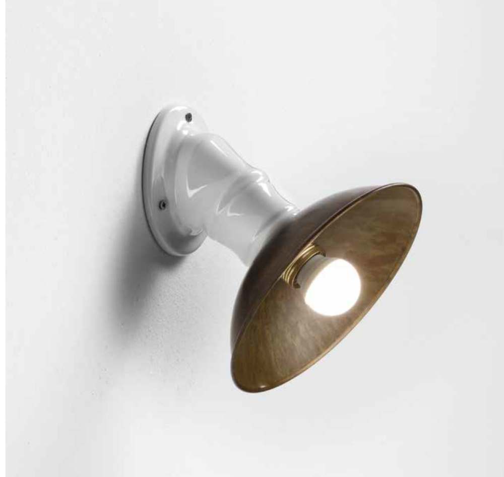 Bild 2: Kleine Landhaus-Wandleuchte aus Keramik I Girasoli, Modell 2 Kleine Landhaus-Wandleuchte aus Keramik I Girasoli: Kleine Landhaus-Wandleuchte aus Keramik I Girasoli, Modell 2