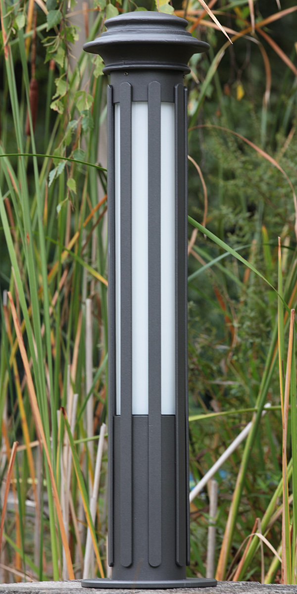 Pedestal light with cylindric glass  PS 0.90 Pedestal light with cylindric glass  PS 0.90