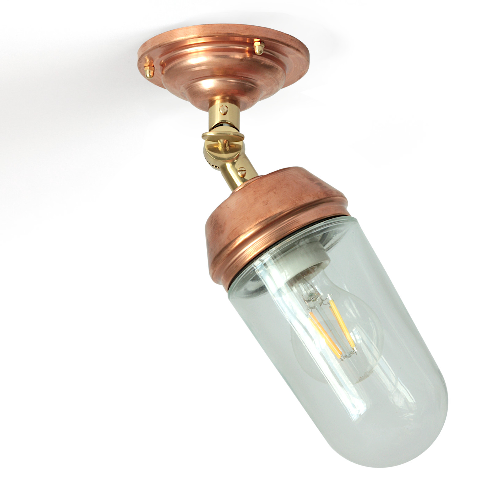 Versatile Outdoor Light: Anglepoise Bremerhaven Copper Versatile Outdoor Light: Anglepoise Bremerhaven Copper