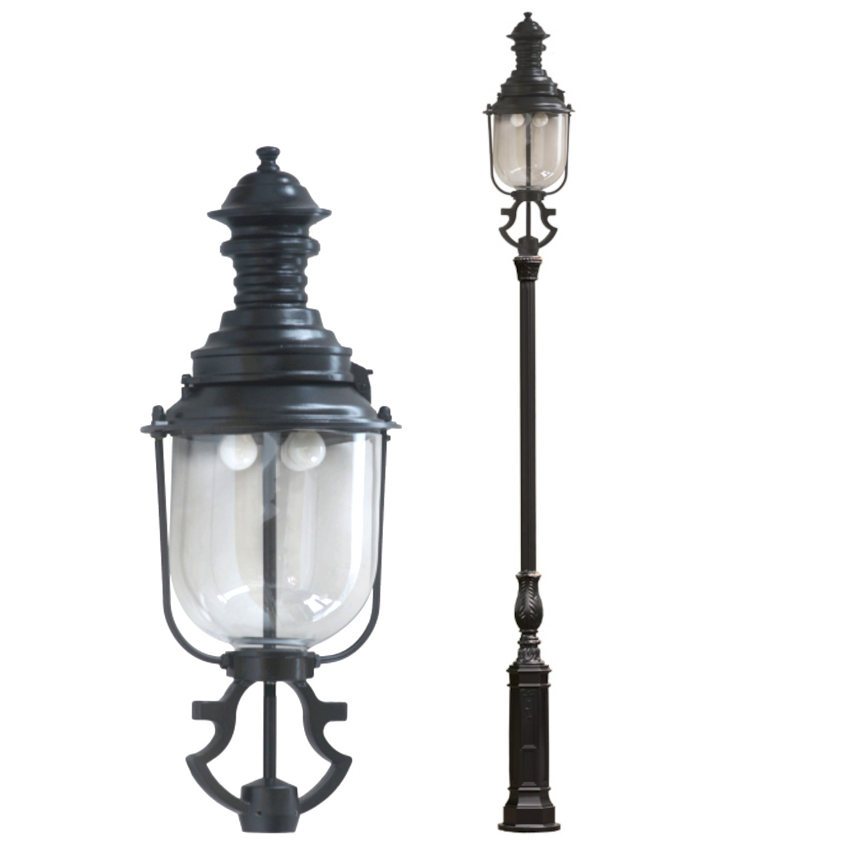 Große Hamburger Standleuchte S2KL.32-4L Große Hamburger Standleuchte S2KL.32-4L