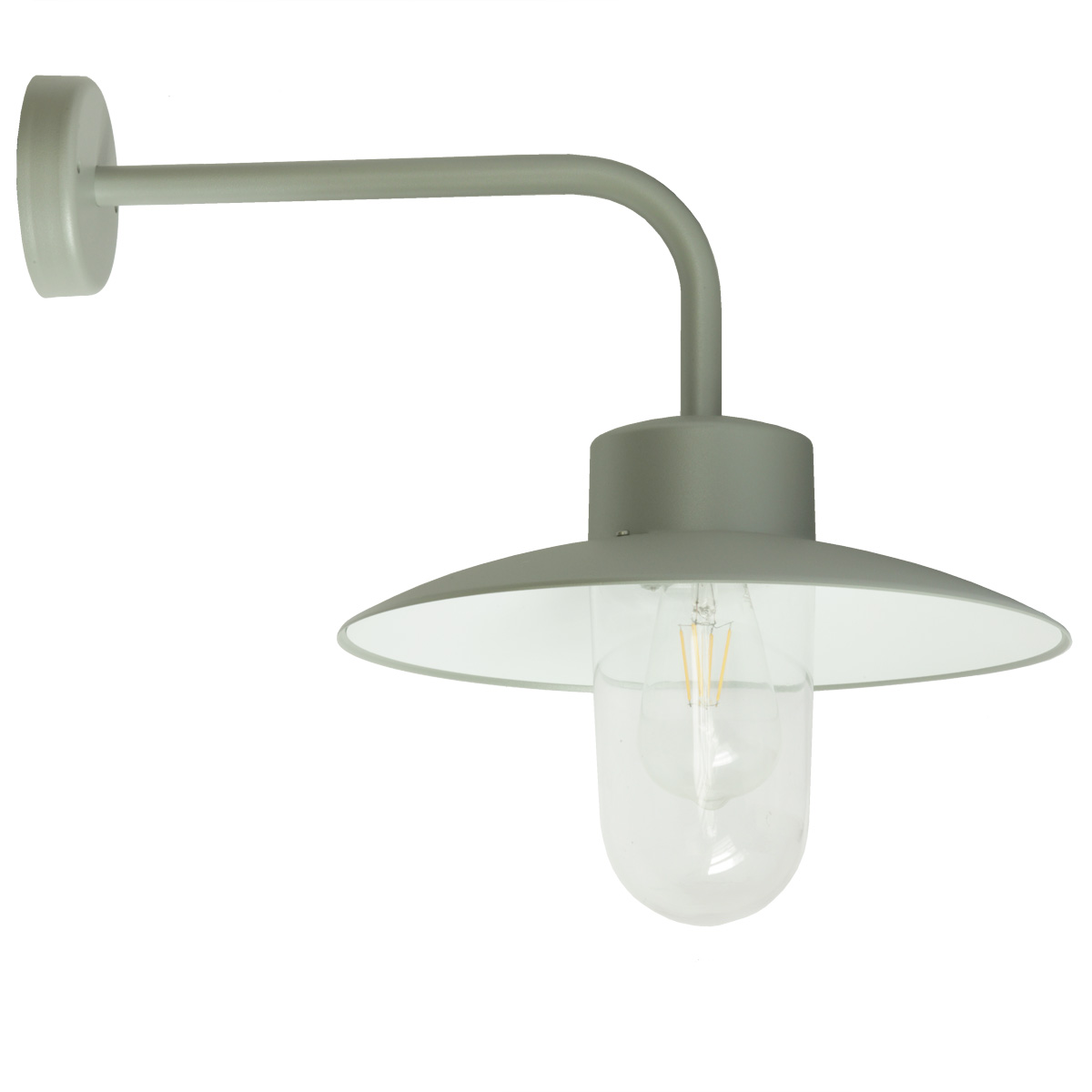 Französische Hofleuchte Belcour mit Glassturz Französische Hofleuchte Belcour mit Glassturz