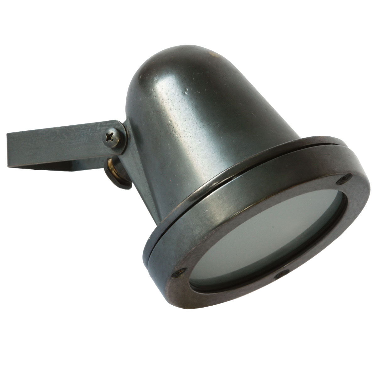 Outdoors brass spot N° 97 for the ceiling, floor or wall