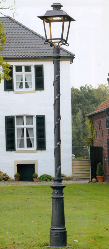 Elegant LED Wrought Iron Post Light AL 6799 Elegant LED Wrought Iron Post Light AL 6799