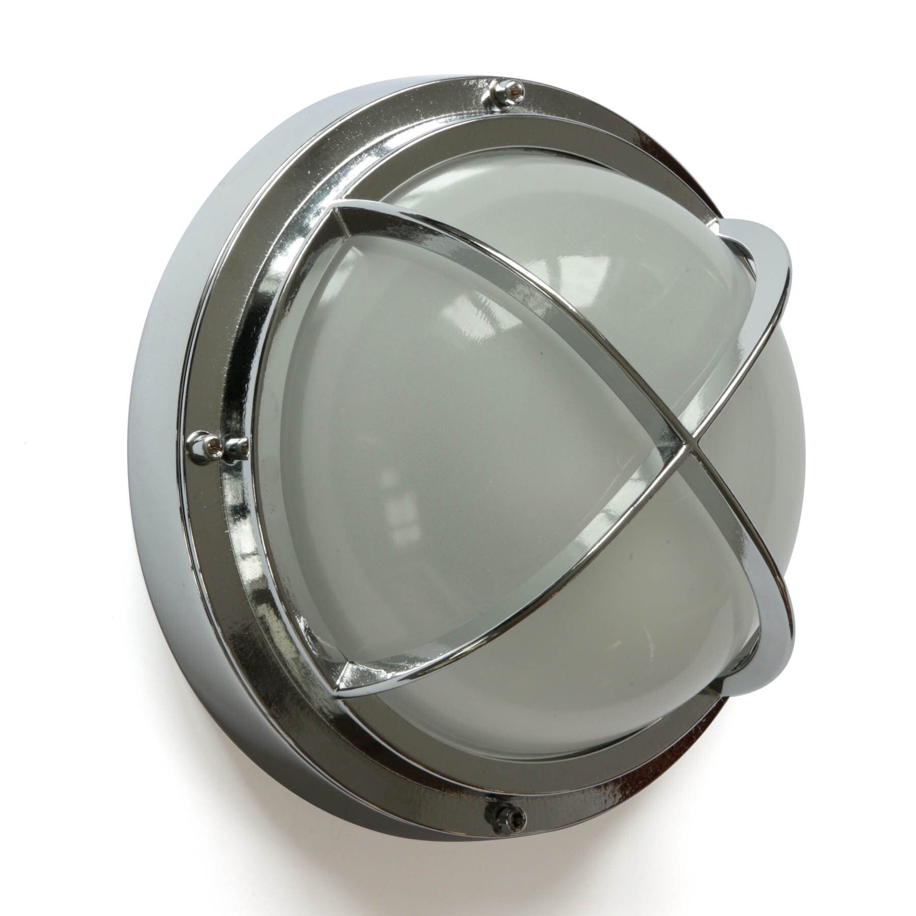 Runde Schiffswandleuchte aus Messing mit Glasgitter 7226 Runde Schiffswandleuchte aus Messing mit Glasgitter 7226