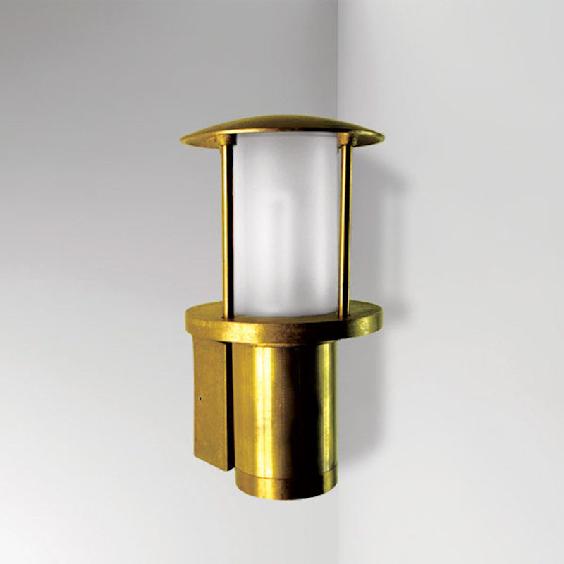 Small Wall Light with Brass Struts Teres 3 Small Faros