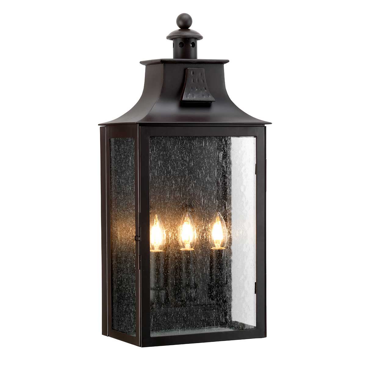 Flat Wall Light with Three Light Points