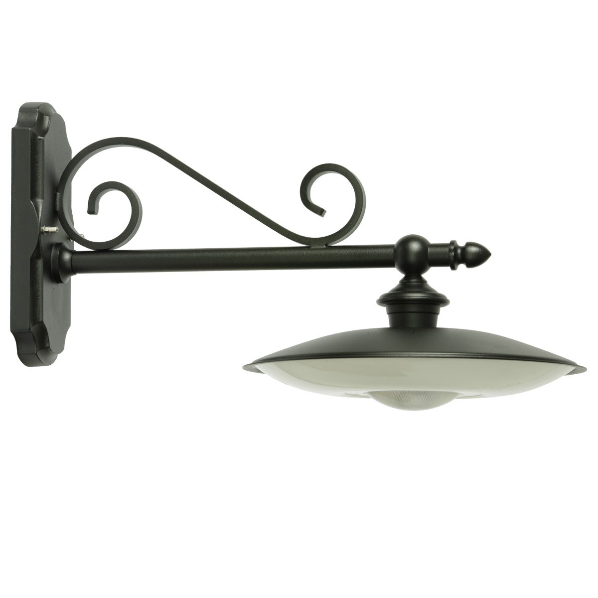 LED-Außenwandleuchte mit IP 65 und Zierarm LED-Außenwandleuchte mit IP 65 und Zierarm