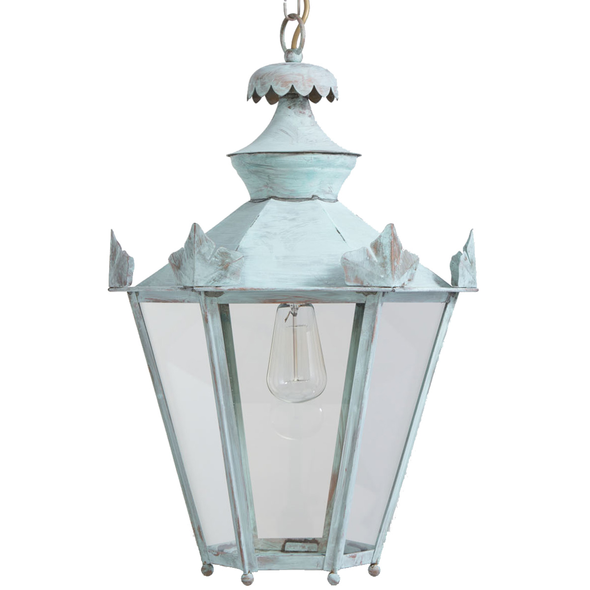 French Rococo Outdoor Pendant Light Vieux Manoir