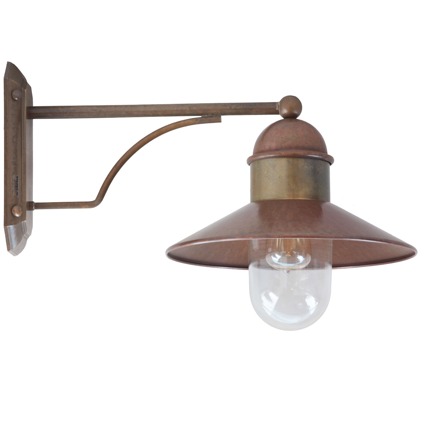 Italienische Außen-Wandleuchte Il Borgo 244.05.OR Italienische Außen-Wandleuchte Il Borgo 244.05.OR