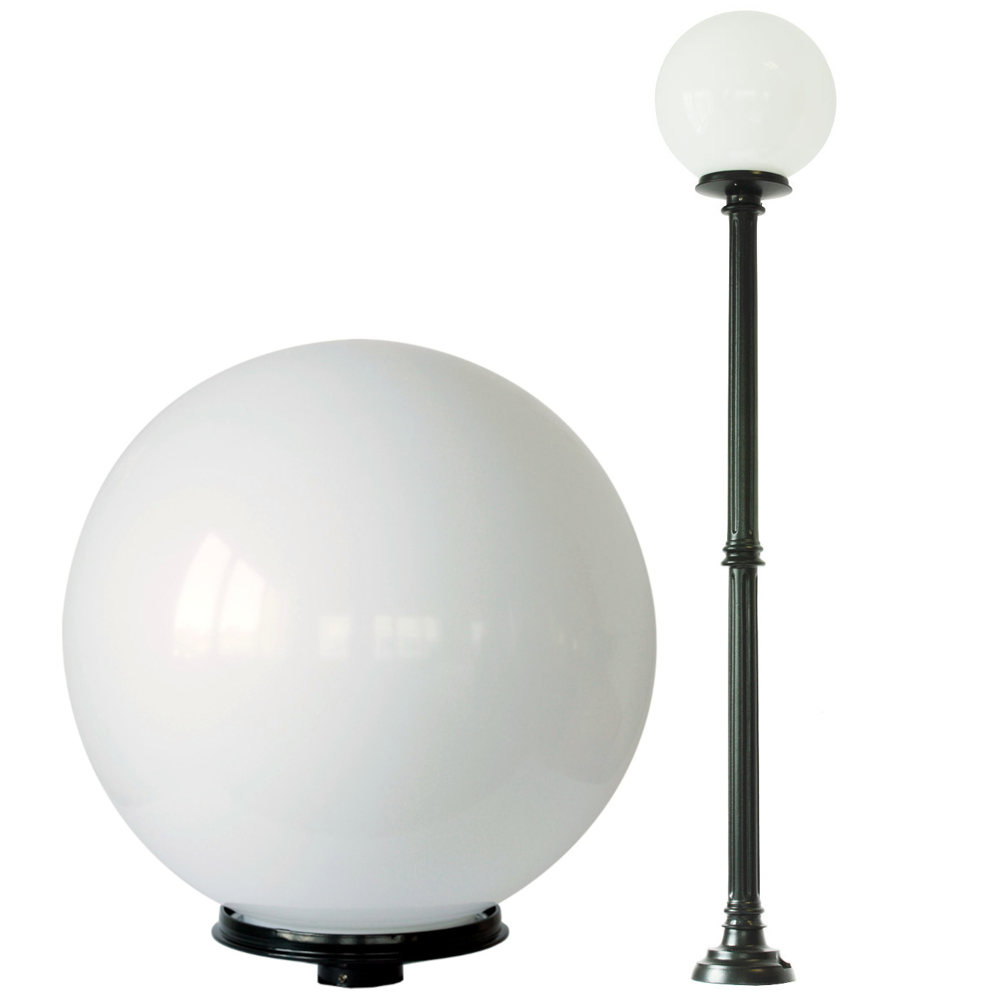 Outdoor Path Globe Light Elba 2P 02