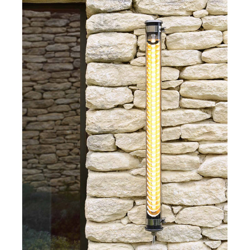 Waterproof outdoor light ELGAR with lamella reflektor  (70 / 100 cm)